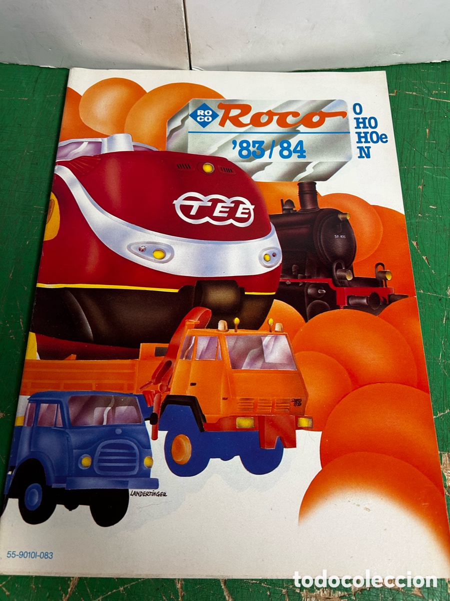 Juguetes antiguos: ROCO CATALOGO GENERAL 1983//84 ESCALAS 0,HO Y N