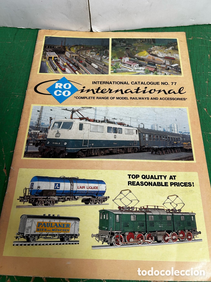 Juguetes antiguos: ROCO CATALOGO 1977 INTERNACIONAL HO N N&ordm; 77