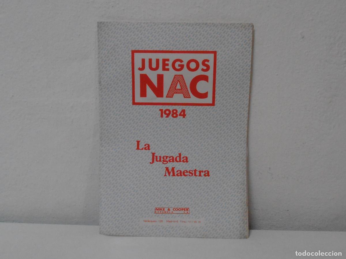 Juguetes antiguos: CATALOGO TIENDA, JUEGOS NAC, 1984, ANTIGUA JUGUETERIA
