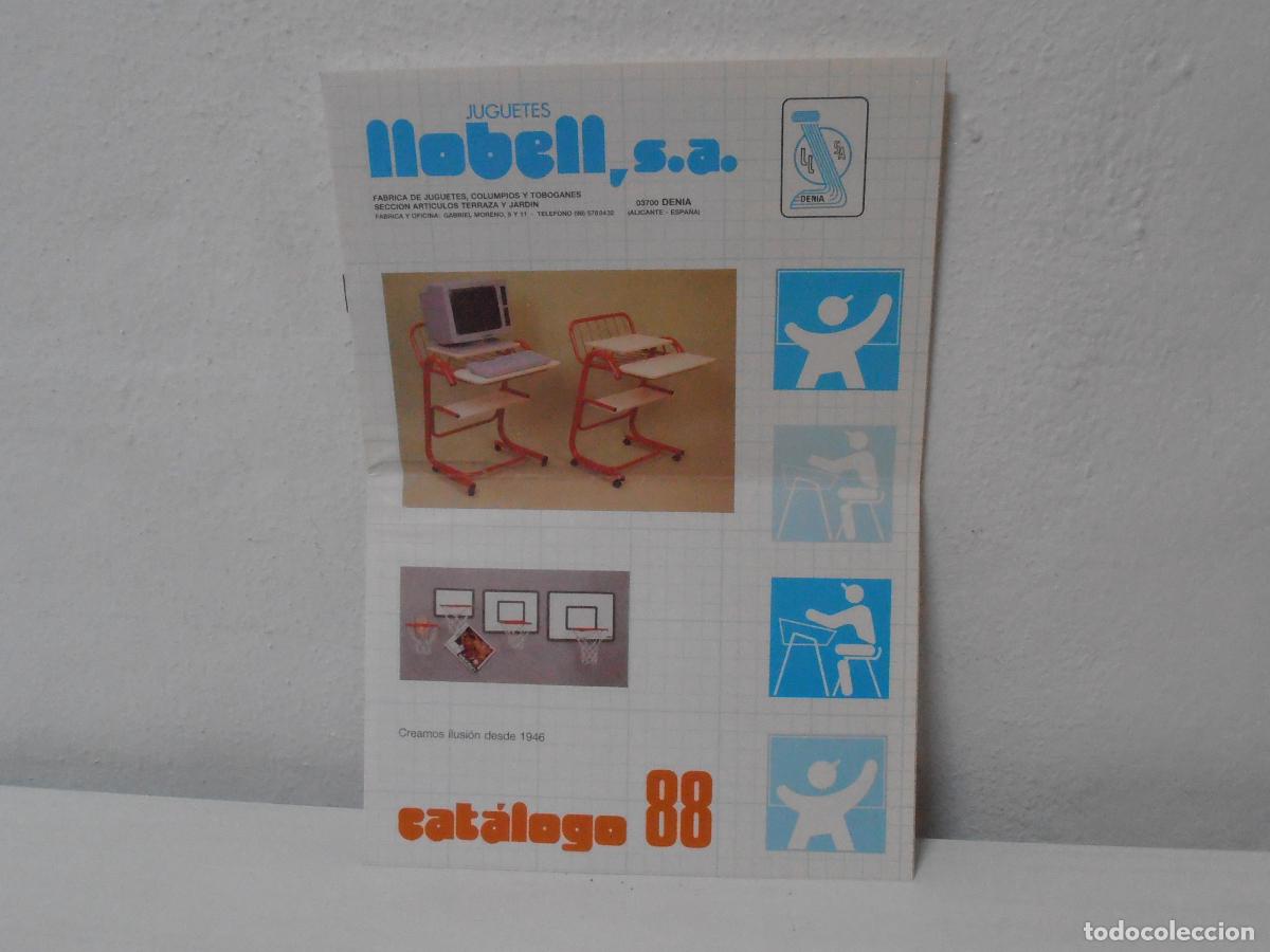 Juguetes antiguos: CATALOGO TIENDA, JUGUETES LLOBEL SA, 1988, ANTIGUA JUGUETERIA