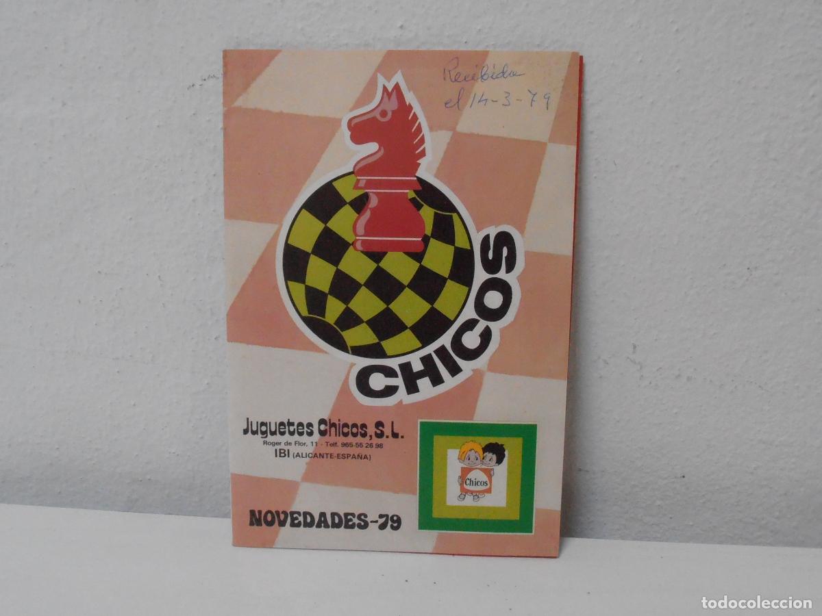 Juguetes antiguos: CATALOGO TIENDA, JUGUETES CHICOS SL, 1979, ANTIGUA JUGUETERIA