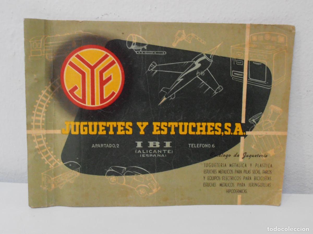 Juguetes antiguos: CATALOGO TIENDA, JYE JYESA JUGUETES Y ESTUCHES SA, ANTIGUA JUGUETERIA
