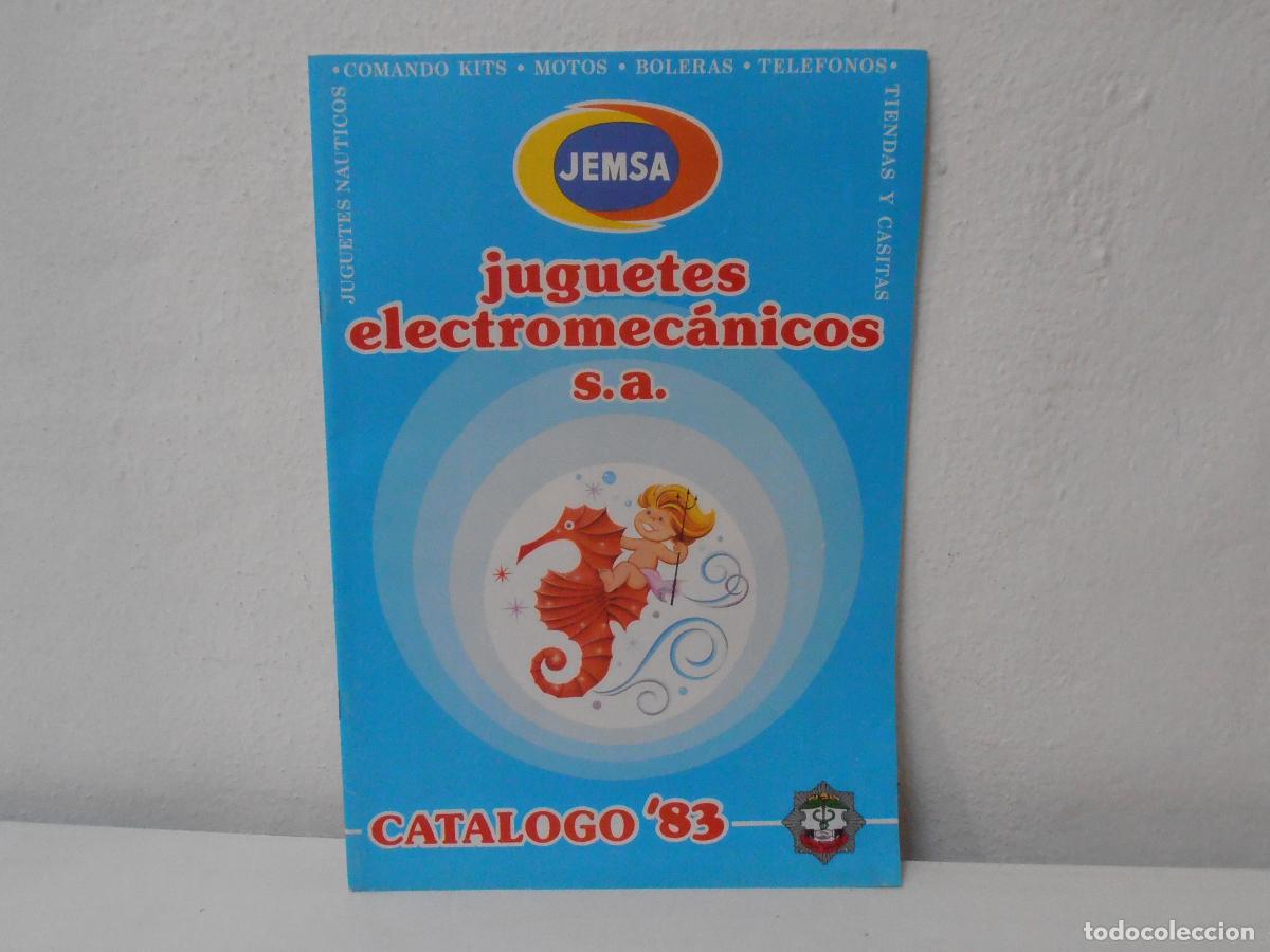 Juguetes antiguos: CATALOGO TIENDA, JEMSA JUGUETES ELECTROMECANICOS SA, 83, ANTIGUA JUGUETERIA