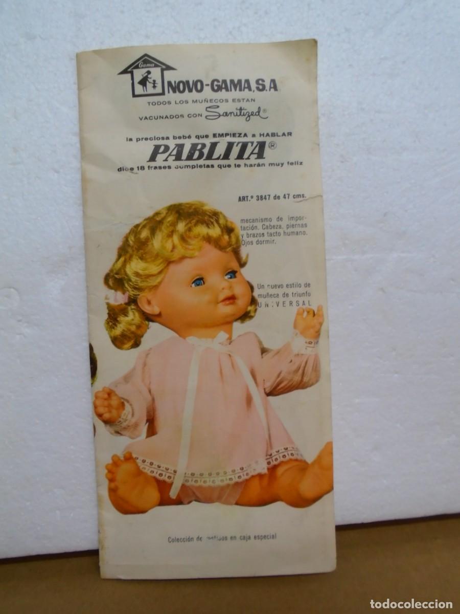 Juguetes antiguos: CATALOGO DE MU&Ntilde;ECAS DE NOVO-GAMA,S.A. A&Ntilde;OS 60.