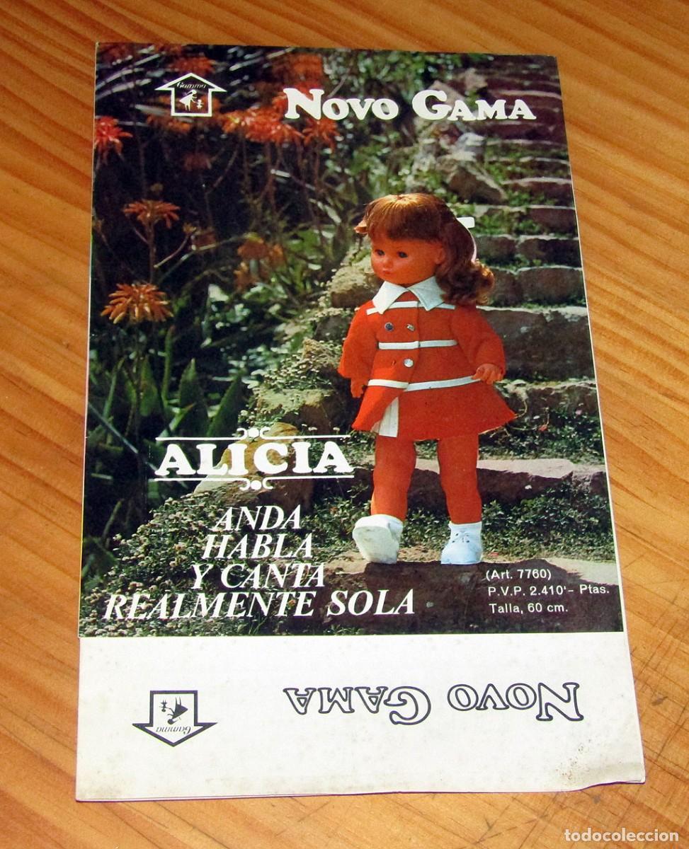 Juguetes antiguos: ANTIGUO FOLLETO O CATALOGO DE NOVO GAMA - A&Ntilde;OS 60 - MUY BUEN ESTADO