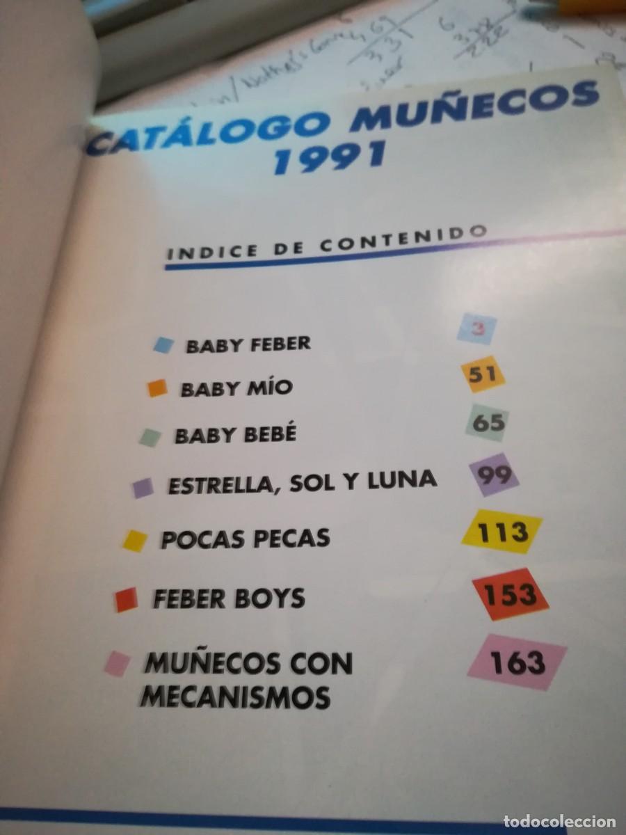 Juguetes antiguos: CAT&Aacute;LOGO FEBER MU&Ntilde;ECOS 1991 - Foto 2