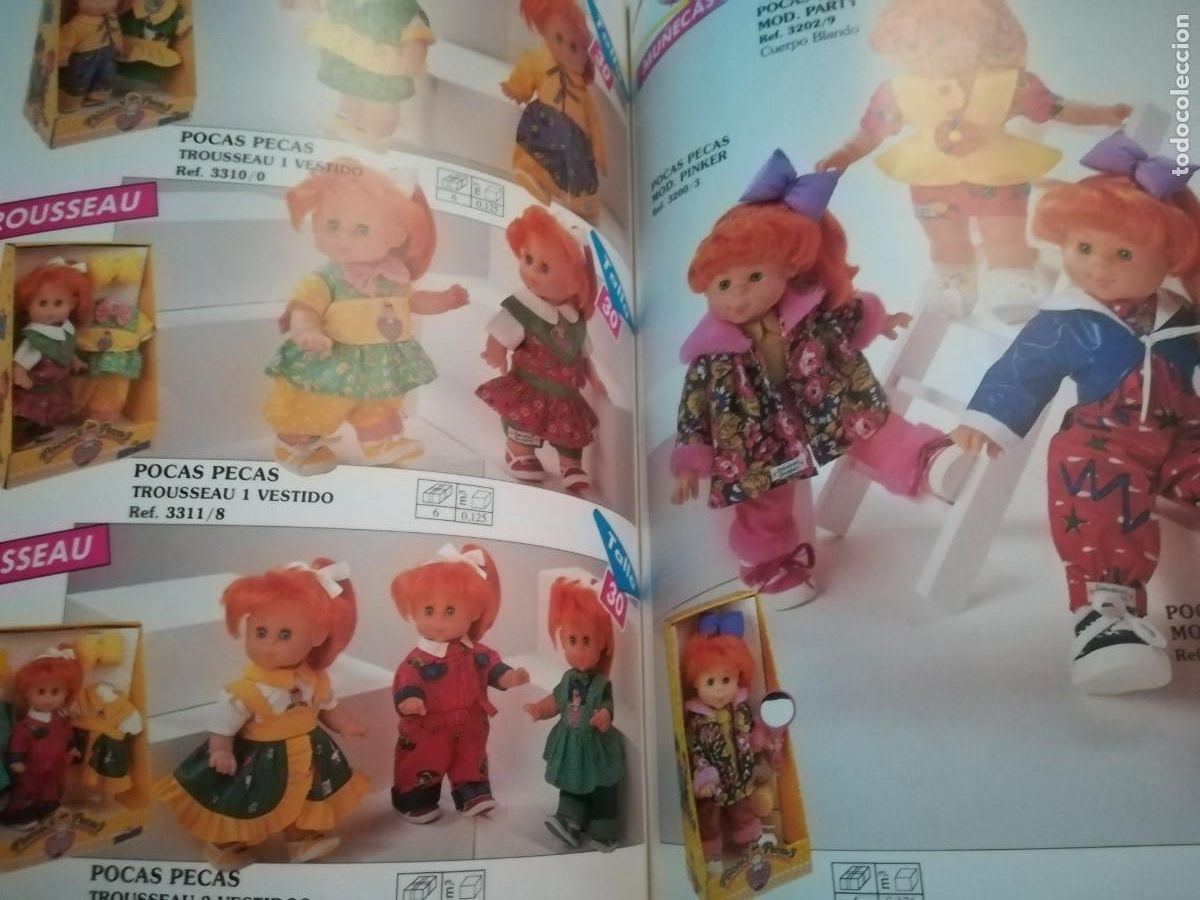 Juguetes antiguos: CAT&Aacute;LOGO FEBER MU&Ntilde;ECOS 1991 - Foto 5