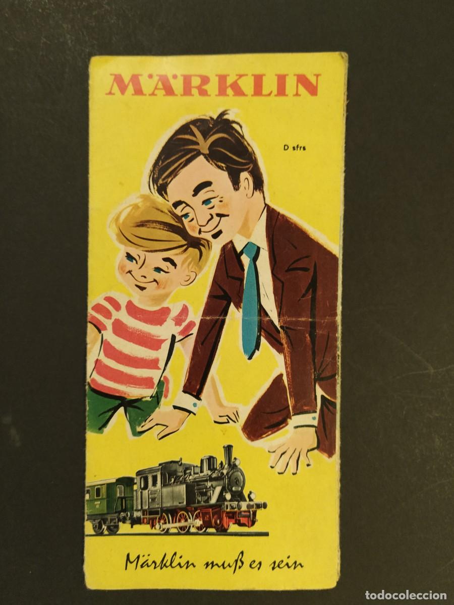 Juguetes antiguos: MARKLIN - TRENES DE JUGUETE - CATALOGO PUBLICIDAD -VER FOTOS-(K-16.100)