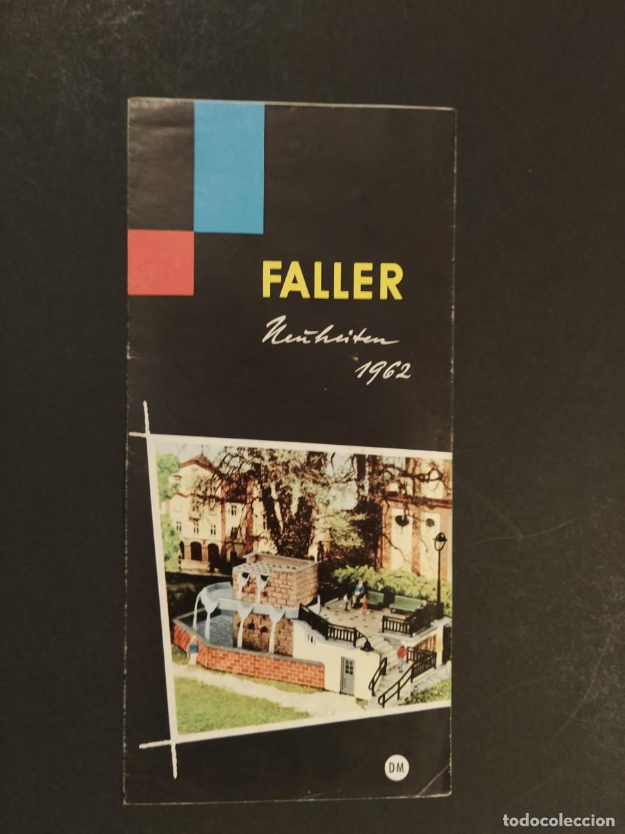Juguetes antiguos: FALLER - TRENES DE JUGUETE - CATALOGO PUBLICIDAD -VER FOTOS-(K-16.104)