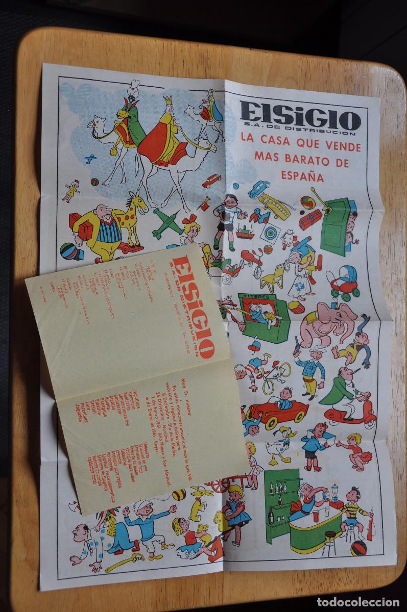 Juguetes antiguos: CAT&Aacute;LOGO DE JUGUETES DE DISTRIBUCIONES &rdquo;EL SIGLO&rdquo; (BARCELONA) - EL PARA&Iacute;SO DE LOS NI&Ntilde;OS