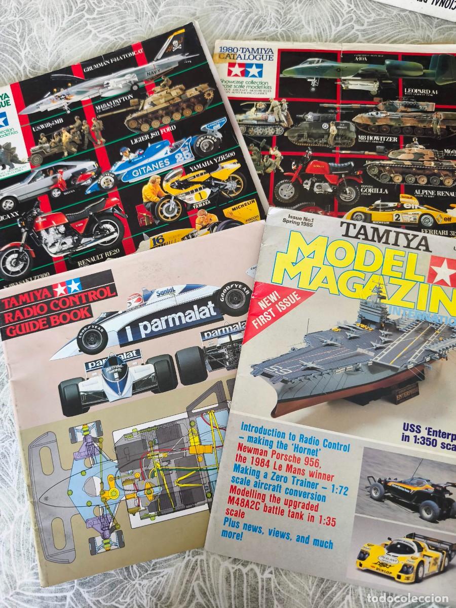 Juguetes antiguos: Lote 2 catalogos TAMIYA a&ntilde;os 1980 y 1982