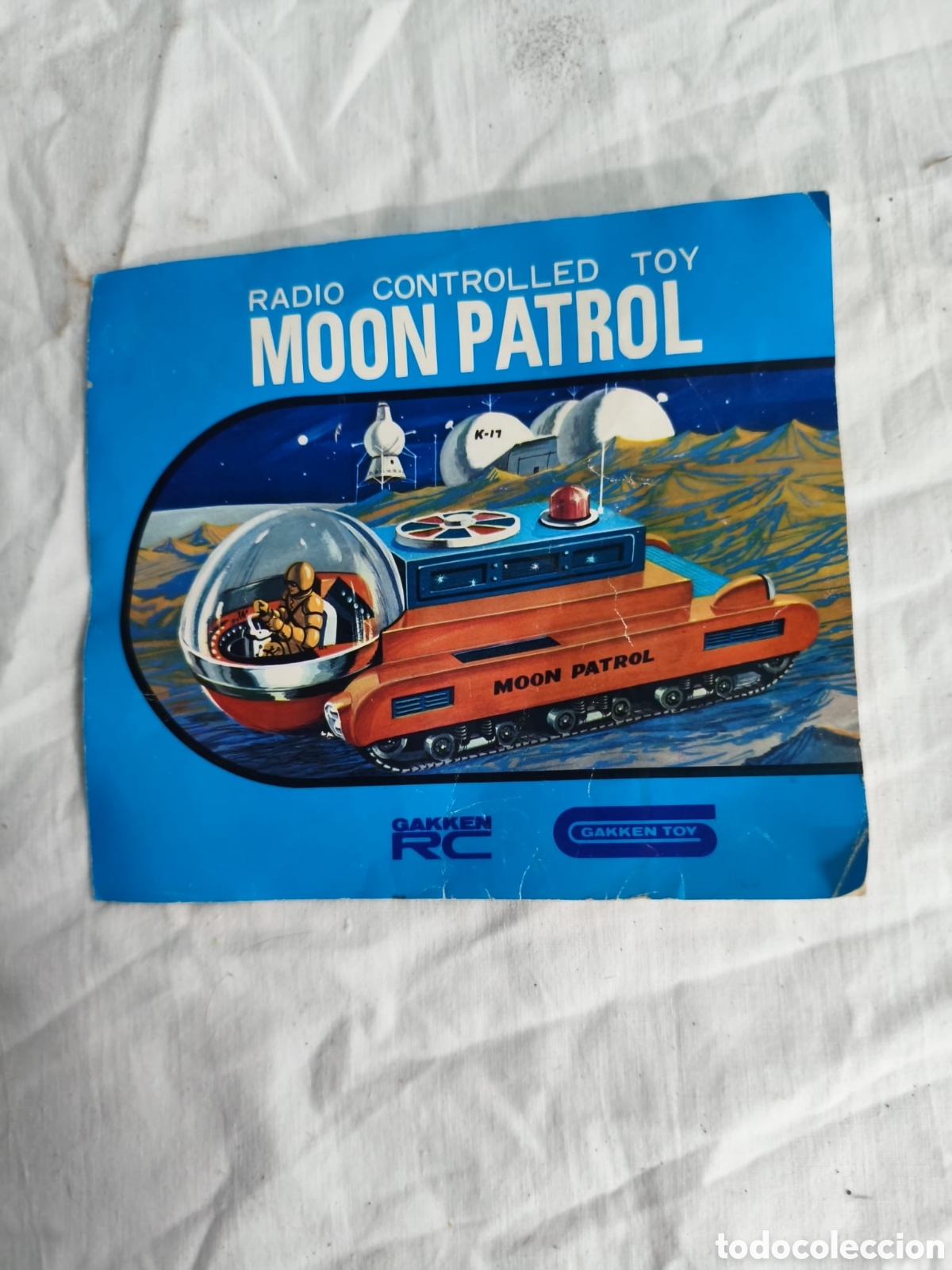 Juguetes antiguos: Manual Gakken Moon Patrol RC