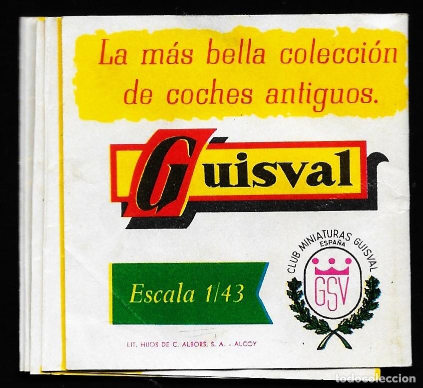 Juguetes antiguos: 7362R -GUISVAL- CATALOGO LA COLECCI&Oacute;N M&Aacute;S BONITA DE AUTOS ANTIGUOS- LIT. HIJOS DE C. ALBORS S.A.