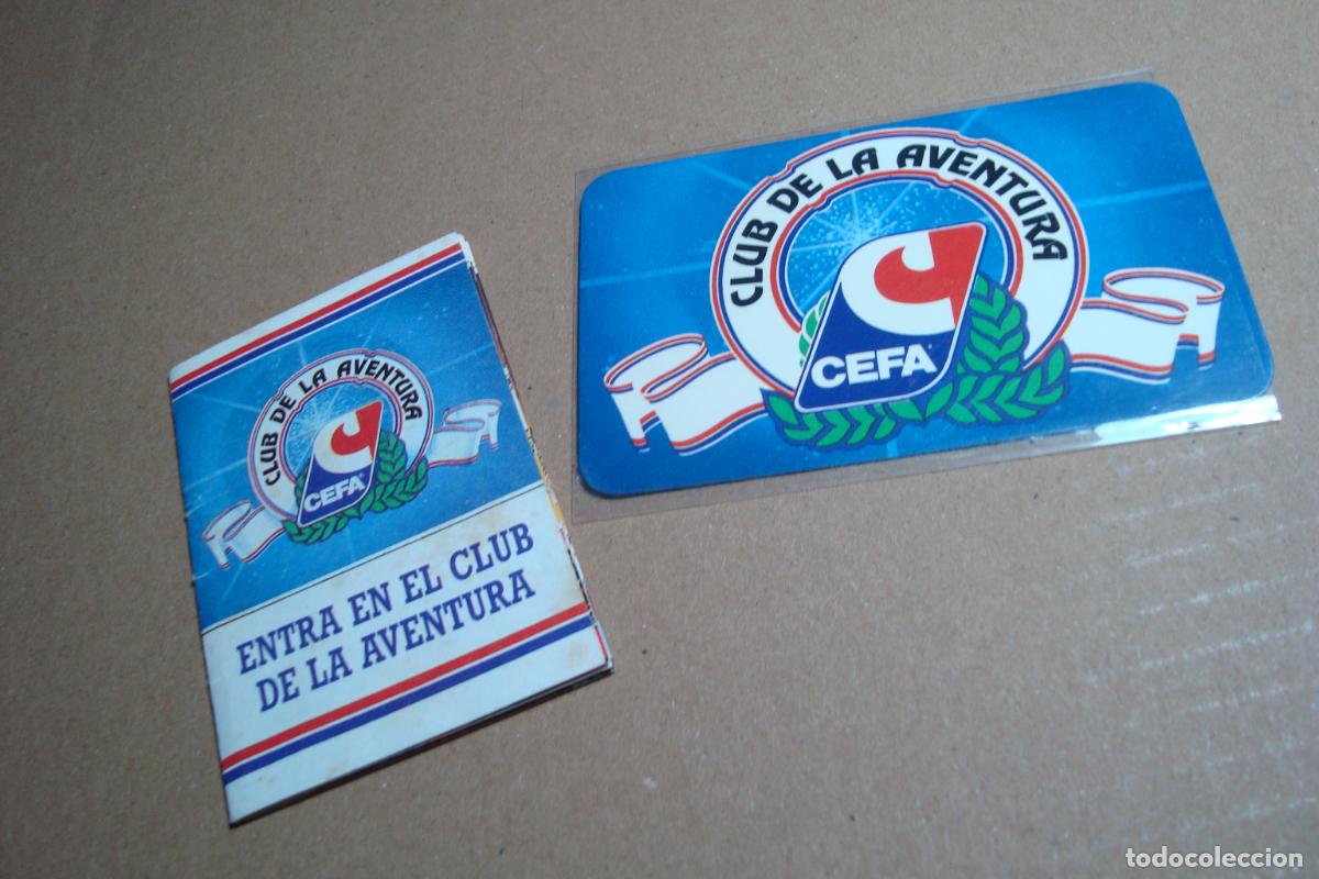 Juguetes antiguos: ANTIGUO CARNET Y CATALOGO CLUB DE LA AVENTURA CEFA