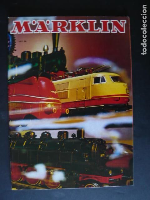 Juguetes antiguos: CATALOGO MARKLIN 1971 SP JUGUETES MODELISMO FERROVIARIO