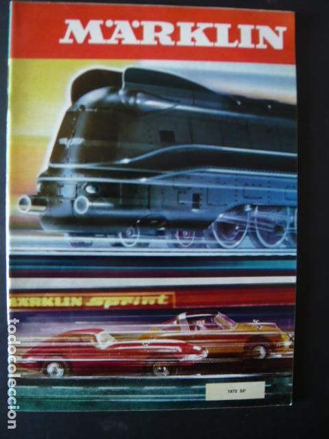 Juguetes antiguos: CATALOGO MARKLIN 1970 SP JUGUETES MODELISMO FERROVIARIO