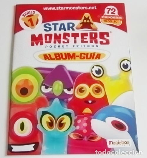 Juguetes antiguos: STAR MONSTERS - &Aacute;LBUM GU&Iacute;A - SERIES 1 - GU&Iacute;A PARA COLECCIONAR LOS MU&Ntilde;ECOS DE JUGUETE