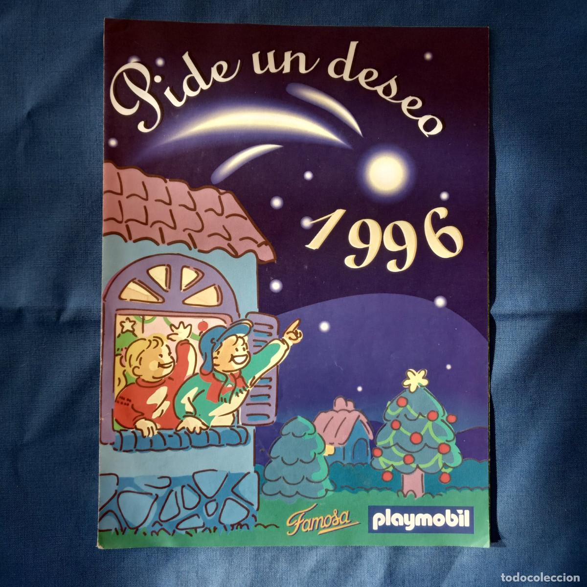 Juguetes antiguos: Cat&aacute;logo Playmobil Famosa Navidad 1996