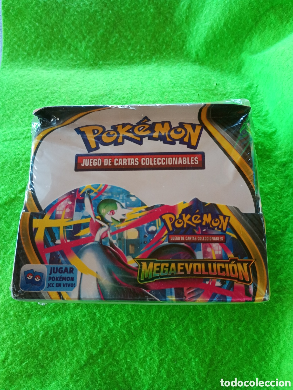 Juguetes antiguos: Caja completa Pok&eacute;mon megaevoluci&oacute;n Espa&ntilde;a sin abrir