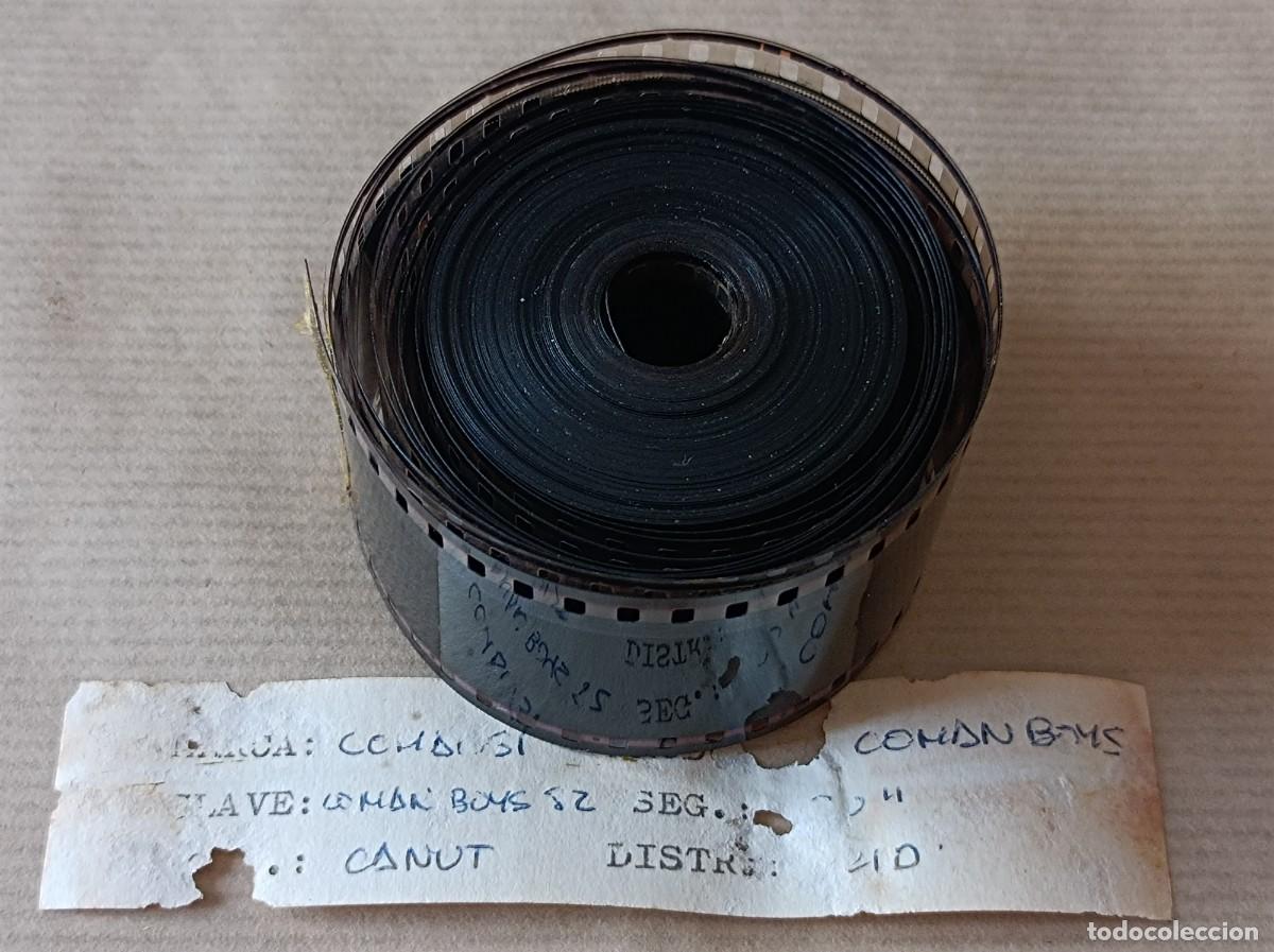 Juguetes antiguos: ROLLO DE PEL&Iacute;CULA 35 mm. ANUNCIO SPOT PUBLICIDAD COMANSI COMAN BOYS POBLADO DEL OESTE