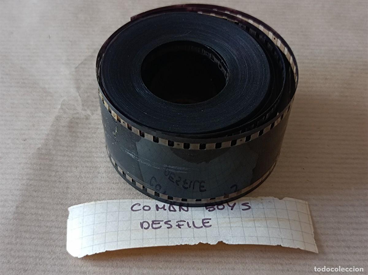 Juguetes antiguos: ROLLO DE PEL&Iacute;CULA 35 mm. ANUNCIO SPOT PUBLICIDAD COMANSI COMAN BOYS DESFILE DE SOLDADOS