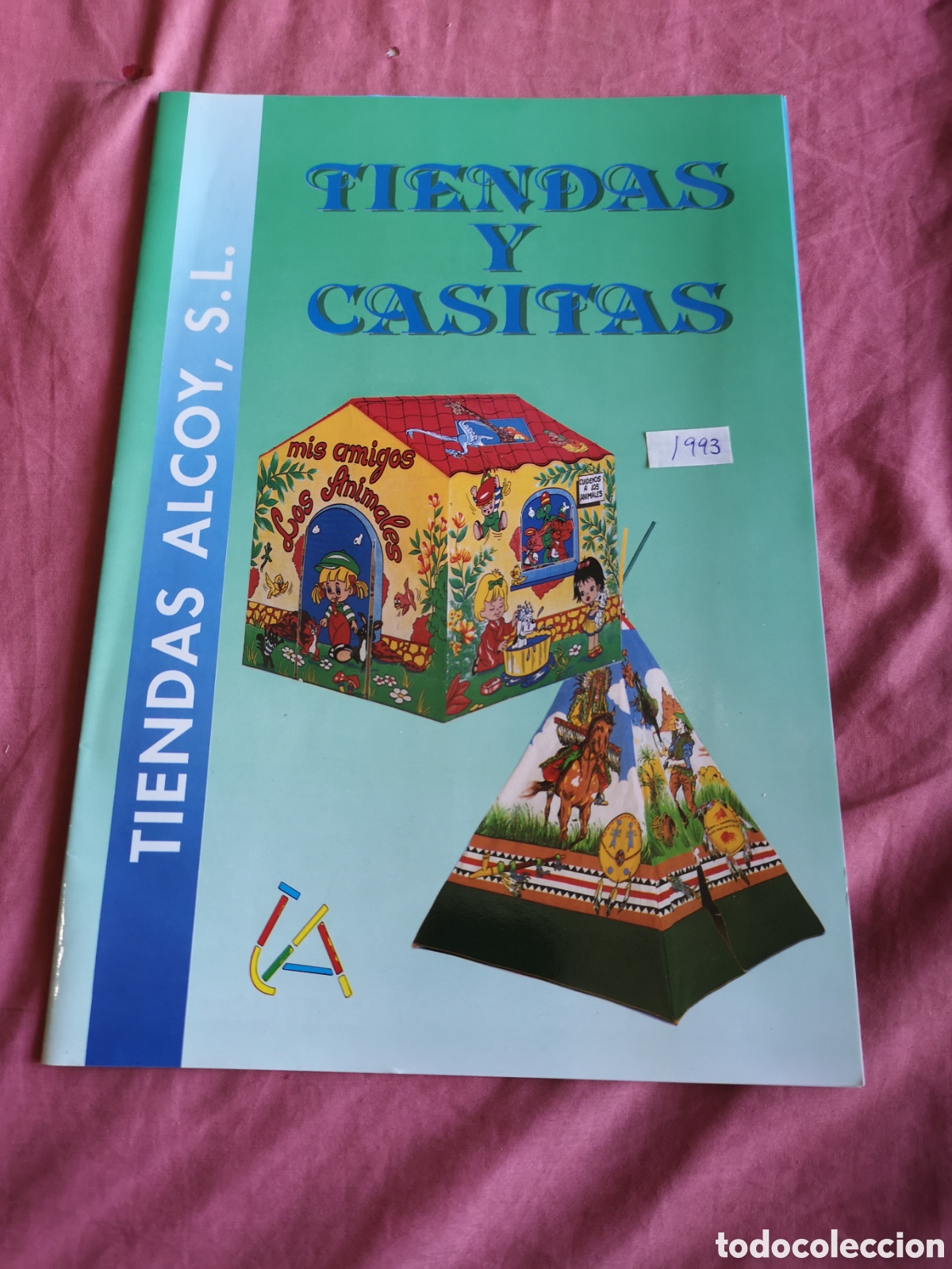 Juguetes antiguos: TIENDAS ALCOY. Cat&aacute;logo de 1993. Con 10 p&aacute;ginas. MUY BIEN.