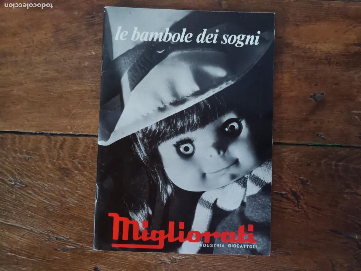 Juguetes antiguos: CAT&Aacute;LOGO ANTIGUO MU&Ntilde;ECA MIGLIORATI. LE BAMBOLE DEI SOGNI. GIOCATTOLI