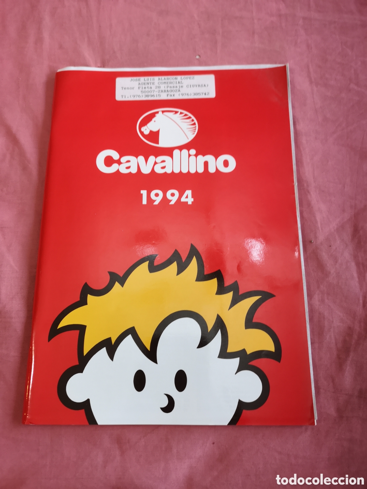 Juguetes antiguos: CAVALLINO. JUGUETES. Cat&aacute;logo de 1994 + tarifa de precios. Con 96 p&aacute;ginas. MUY BIEN.