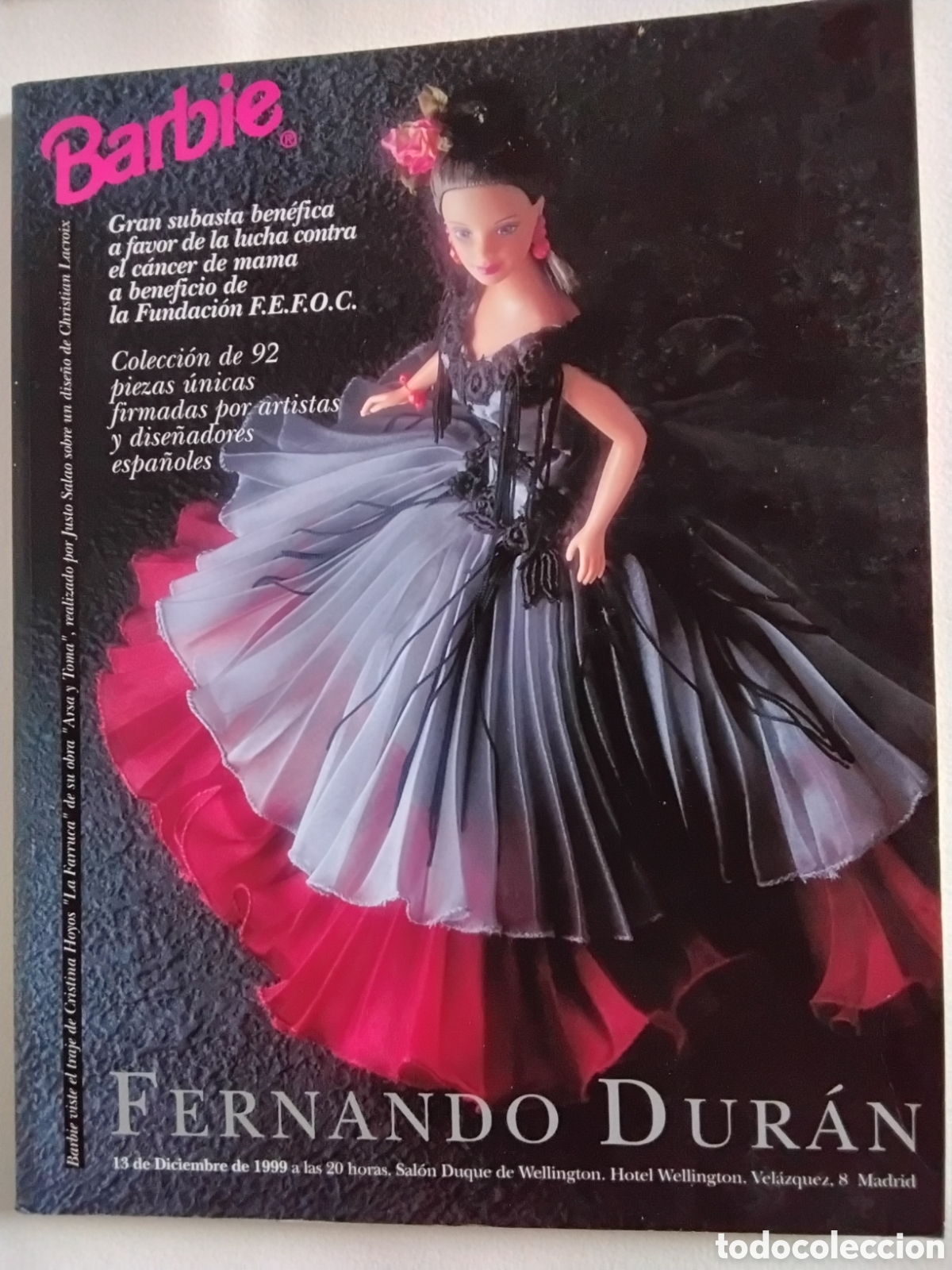 Juguetes antiguos: CAT&Aacute;LOGO DE BARBIE. COLECCI&Oacute;N DE 92 PIEZAS &Uacute;NICAS. FERNANDO DUR&Aacute;N