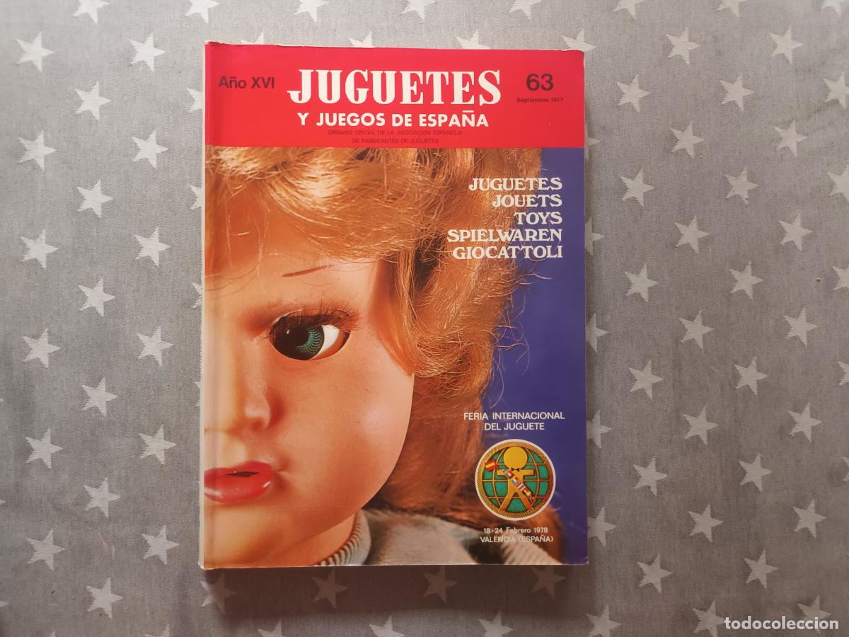 Juguetes antiguos: REVISTA CAT&Aacute;LOGO JUGUETES JUEGOS DE ESPA&Ntilde;A N 63. 1977. Madelman. Tente. Geyperman. Jecsan Lego etc