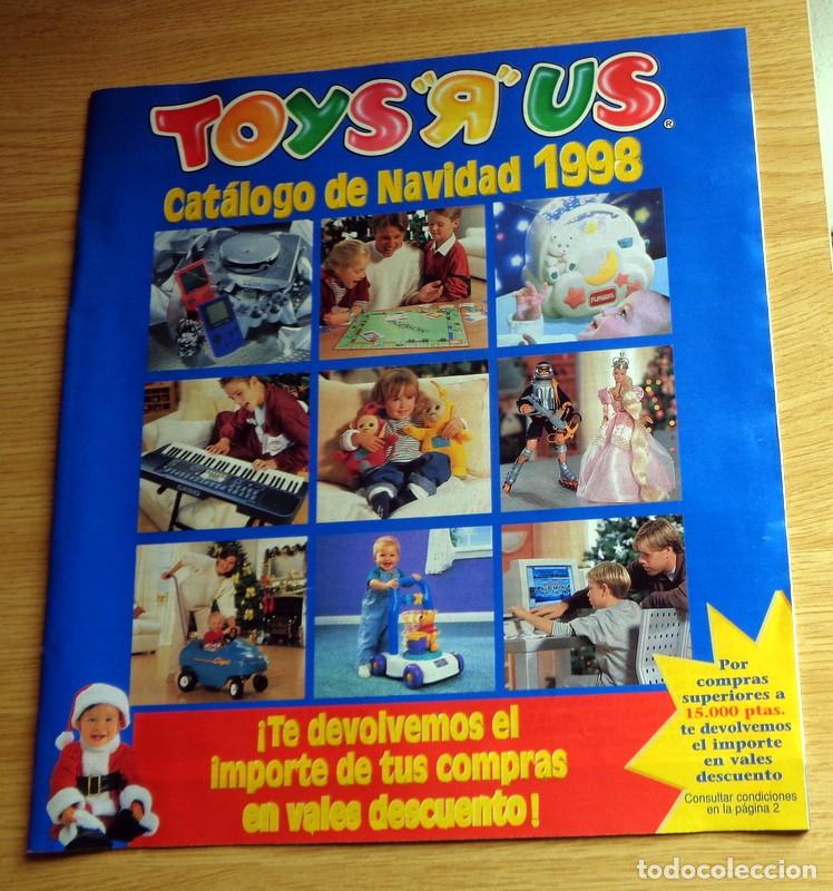Juguetes antiguos: CAT&Aacute;LOGO JUGUETES TOYSRUS ANTIGUO NAVIDAD A&Ntilde;O 1998. BARBIE LEGO PLAYMOBIL PLAYSTATION PS ONE. NUEVO