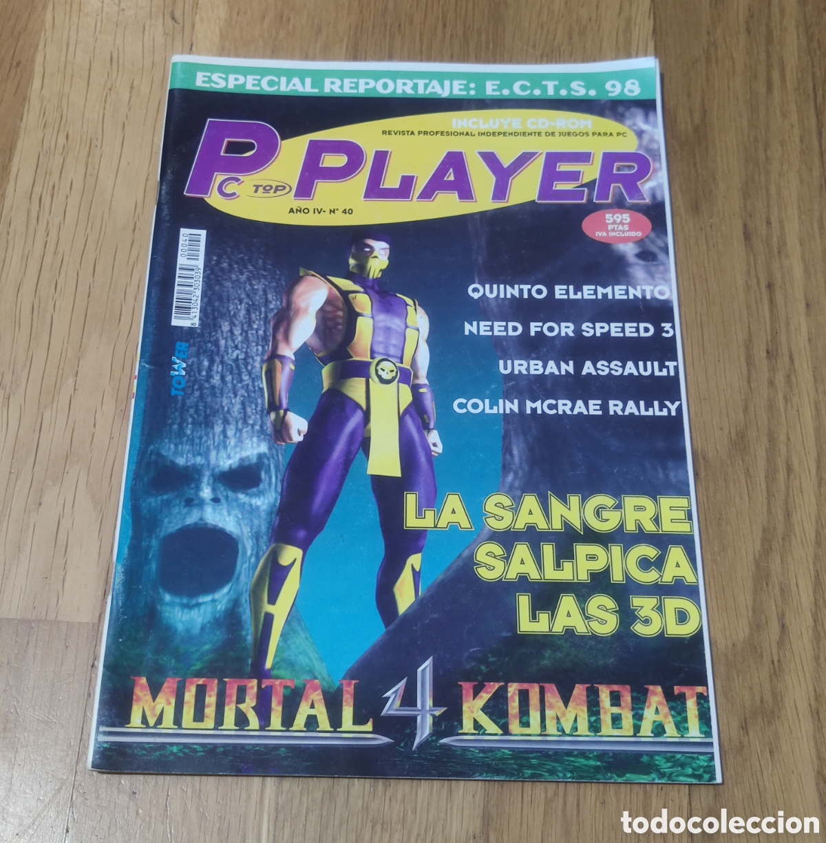 Juguetes antiguos: REVISTA PC TOP PLAYER N&ordm; 40 (Revista Juegos Videojuegos)