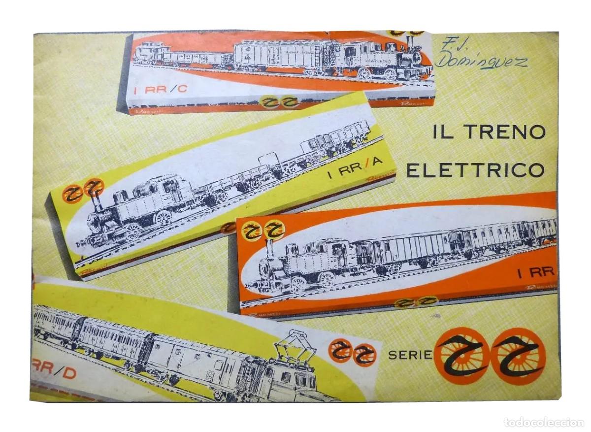 Antikes Spielzeug: Rivarossi &ndash; Il treno elettrico &ndash; Serie RR &ndash; Cat&aacute;logo de trenes el&eacute;ctricos &ndash; 1959 LM