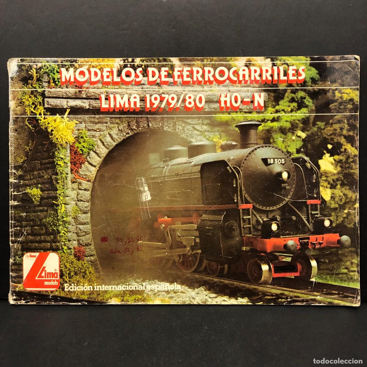 Juguetes antiguos: MODELOS DE FERROCARRILES - LIMA - 1979/80 - HO-N - EDICI&Oacute;N INTERNACIONAL ESPA&Ntilde;OLA / 1391