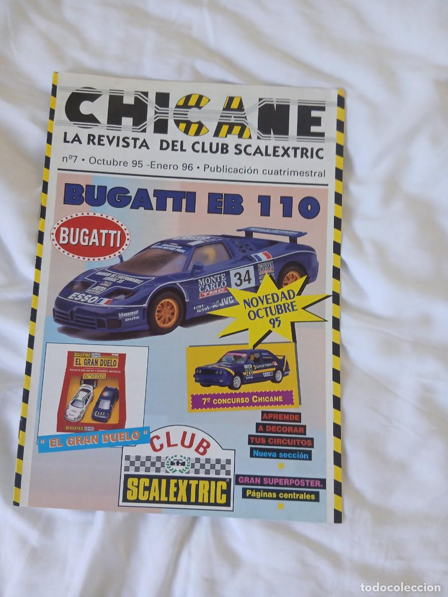 Juguetes antiguos: La revista del Club Scalextric revista numero 7 Chicane Enero 1996