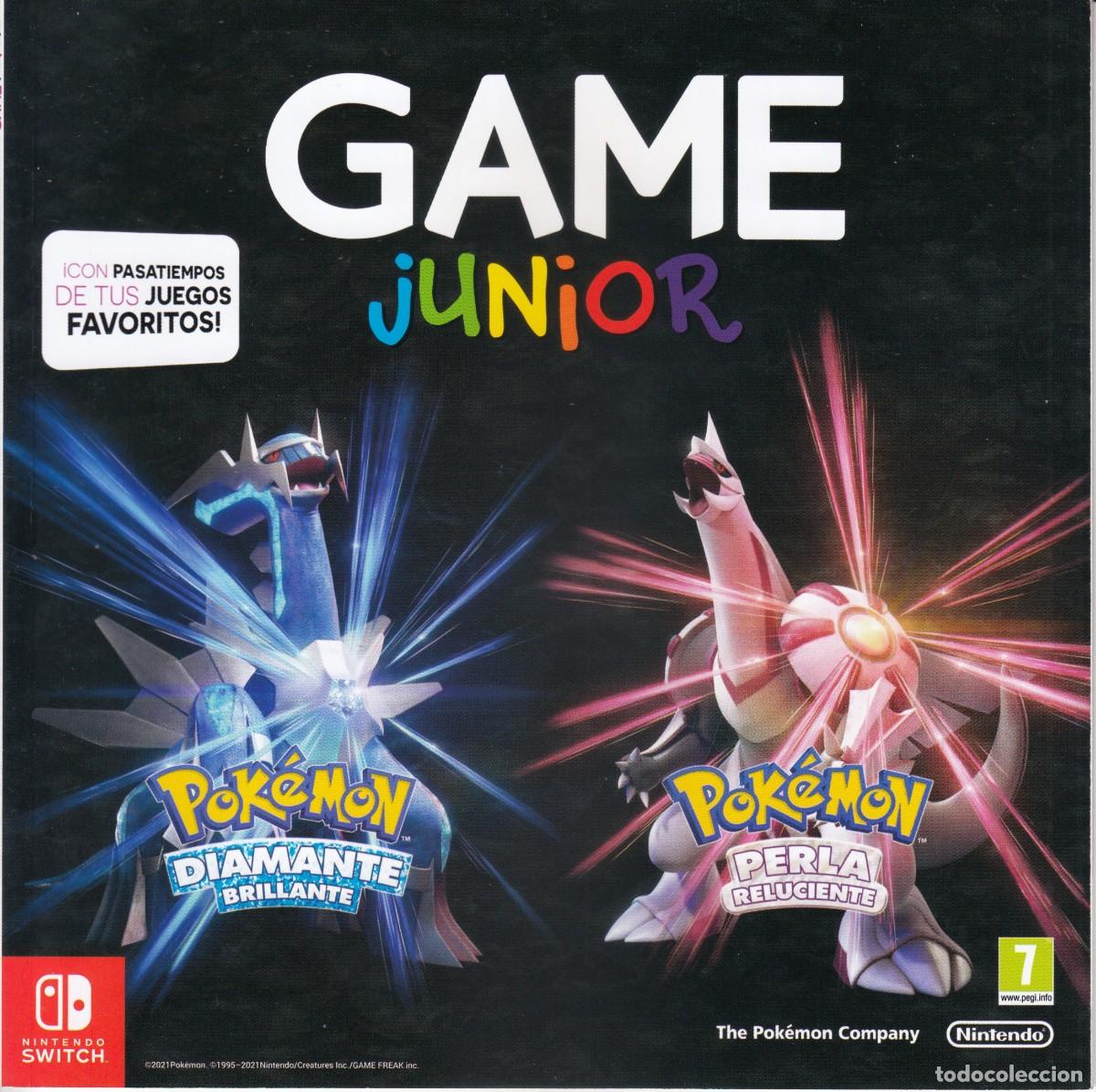 Juguetes antiguos: Cat&aacute;logo Game Junior No 12 Pok&eacute;mon Diamante Perla 2021