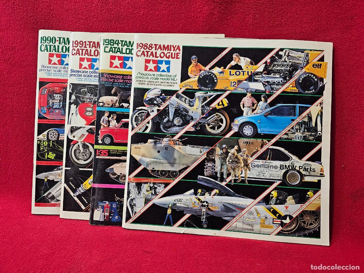 Juguetes antiguos: LOTE CATALOGOS TAMIYA