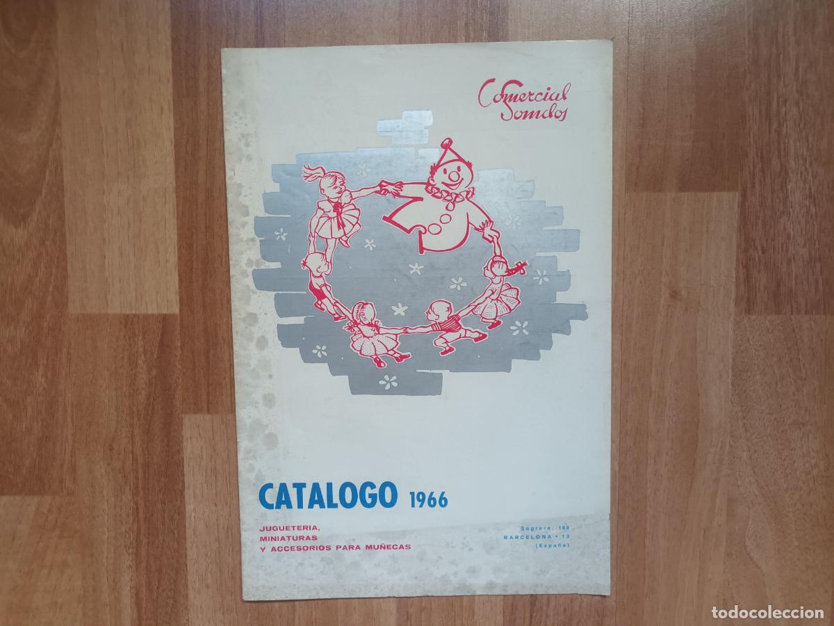 Juguetes antiguos: CAT&Aacute;LOGO JUGUETES SOMDOS 1966 SUPERMERCADOS CARTONES ESTUCHES CHARCUTER&Iacute;A SALON BELLEZA CORREOS ETC