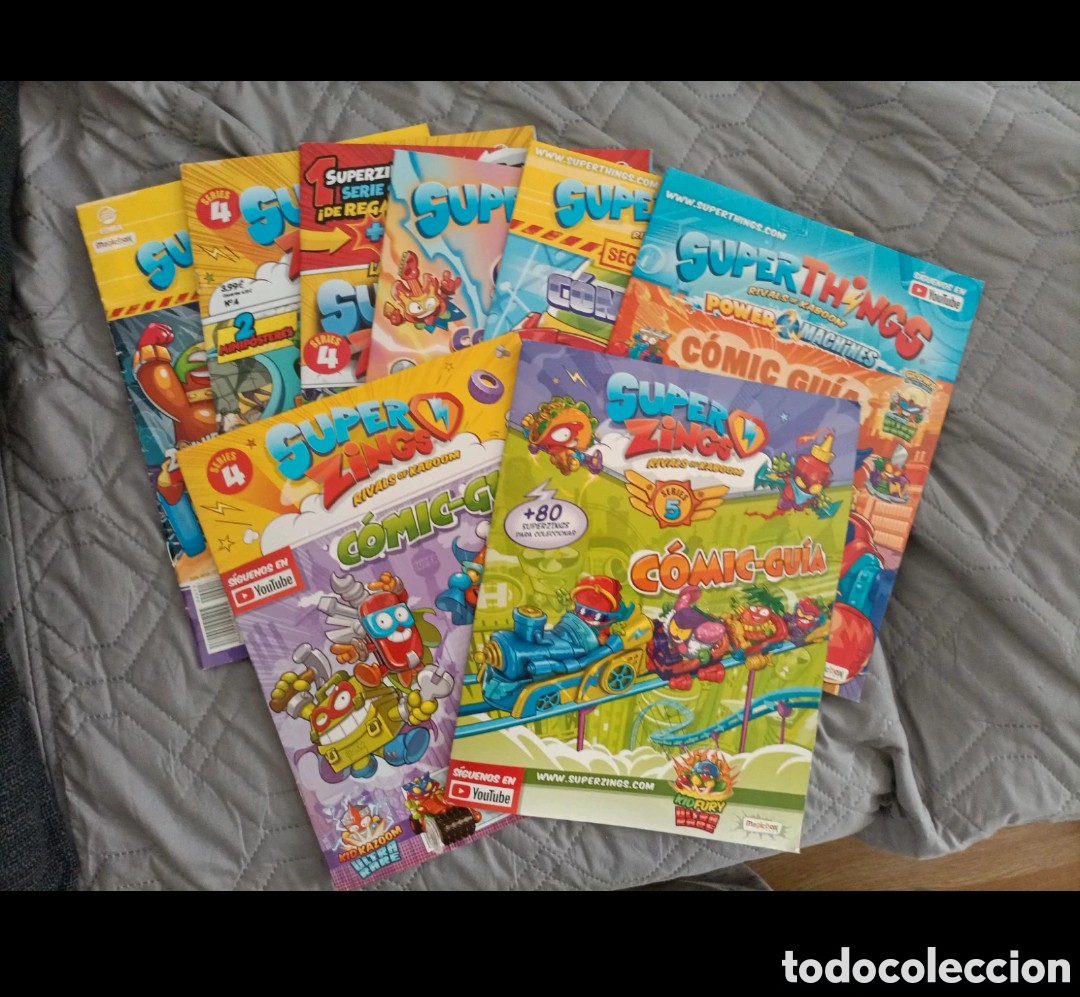 Juguetes antiguos: Superzing revistas antiguas