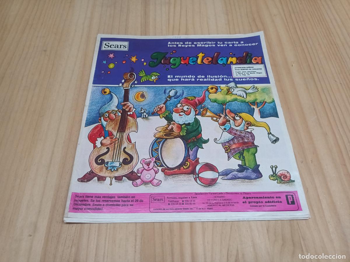 Juguetes antiguos: CAT&Aacute;LOGO JUGUETES SEARS. MADELMAN AIRGAM BOYS TENTE SCALEXTRIC NANCY RICO BARBIE ETC