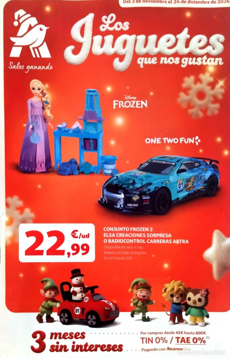 Juguetes antiguos: 2026 CATALOGO DE JUGUETES NAVIDAD ALCAMPO. NUEVO.
