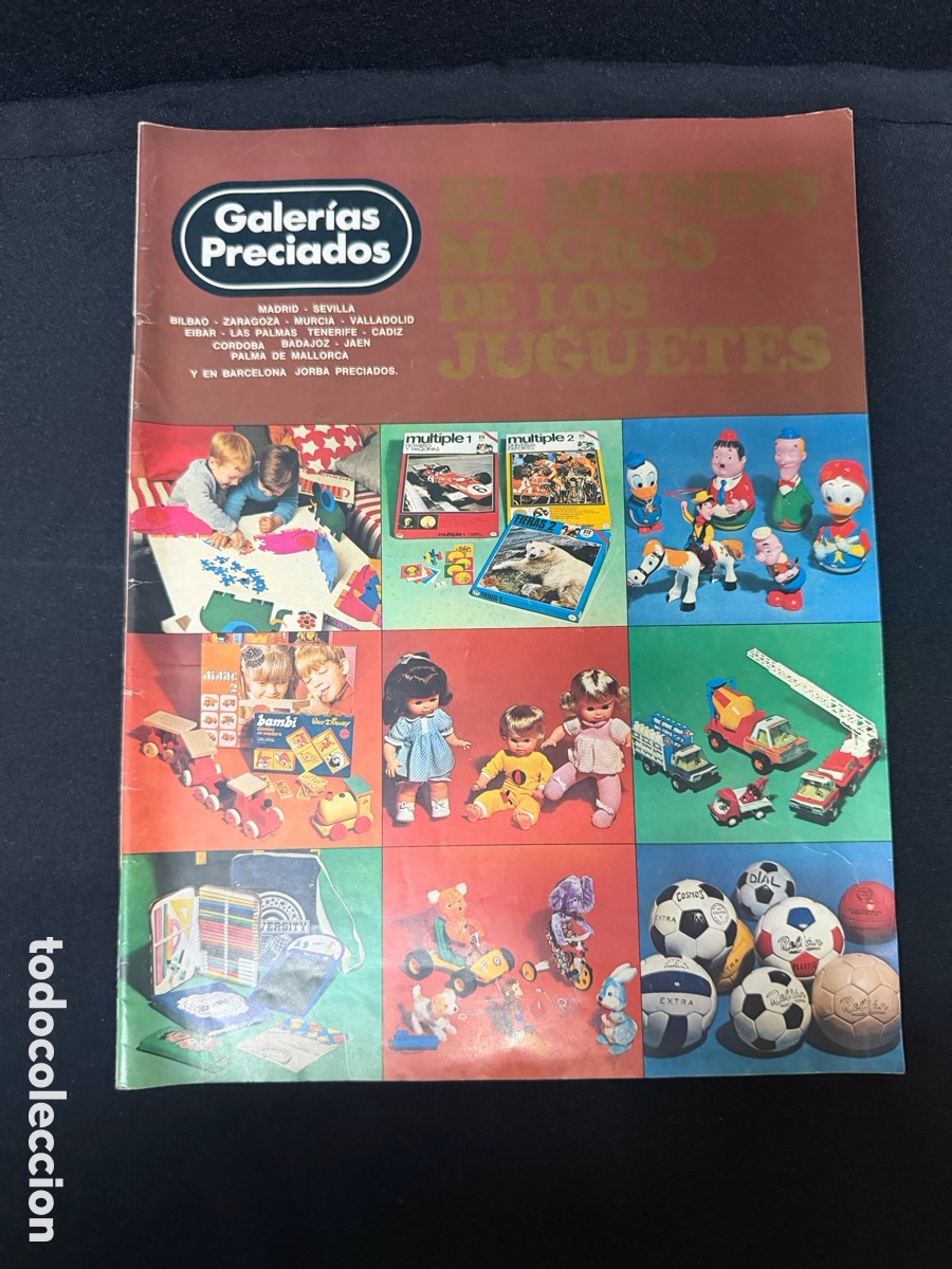 Juguetes antiguos: CATALOGO JUGUETES GALERIAS PRECIADOS STAR WARS MADELMAN NANCY GEYPERMAN SCALEXTRIC TENTE EXIN LEGO