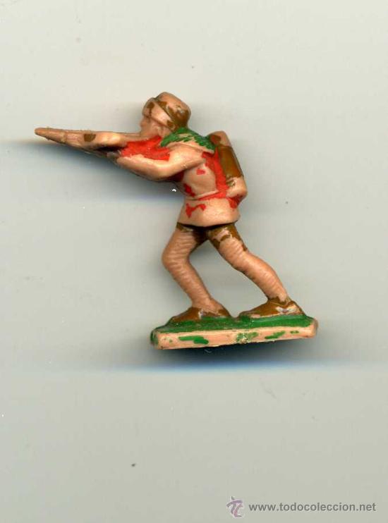 Juguetes antiguos Exin: Ballestero Exin Castillos (original) - Foto 1