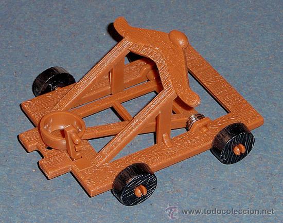 Juguetes antiguos Exin: Catapulta EXIN CASTILLOS - Foto 1