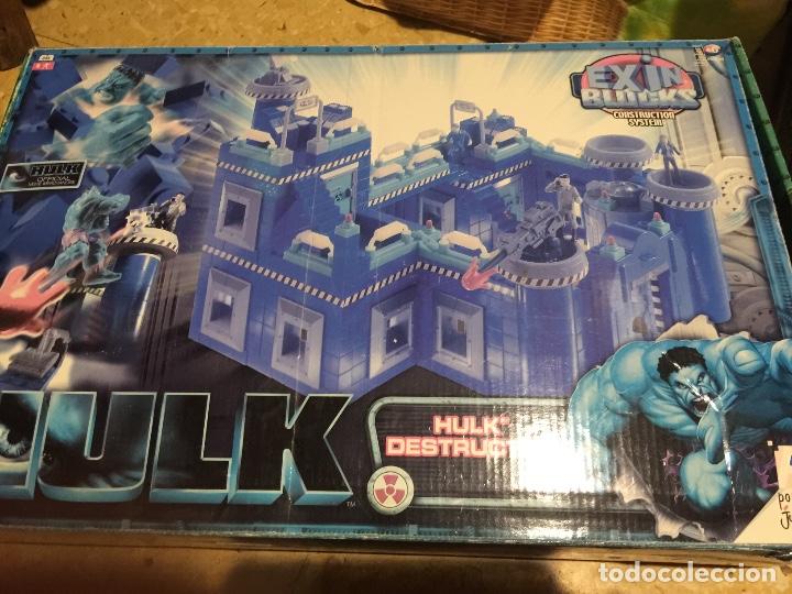 Juguetes antiguos Exin: Exin blocks Hulk caja completa - Foto 1