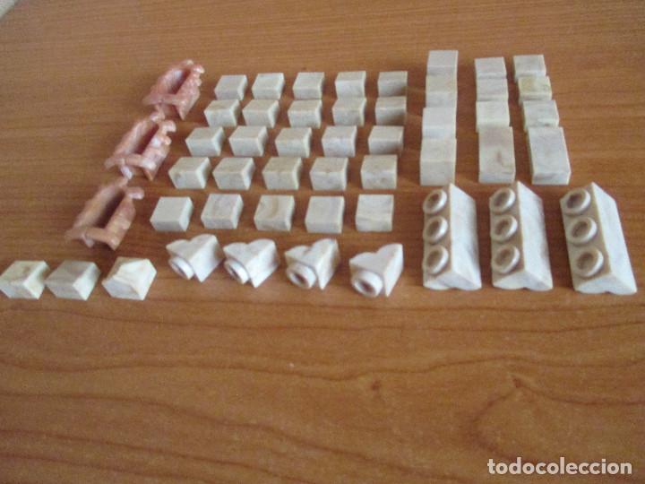 Altes Spielzeug Exin: EXIN CASTILLOS CLASICO A&Ntilde;OS 70: LOTE VARIADO DE 50 PIEZAS
