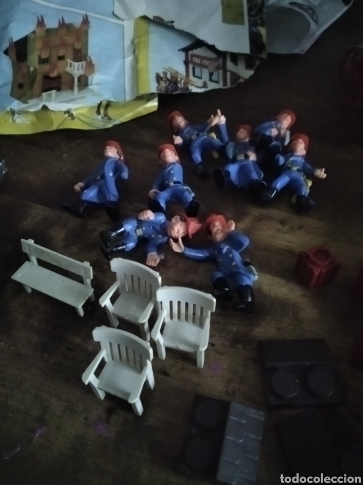 Juguetes antiguos Exin: Exin west fire station - Foto 4