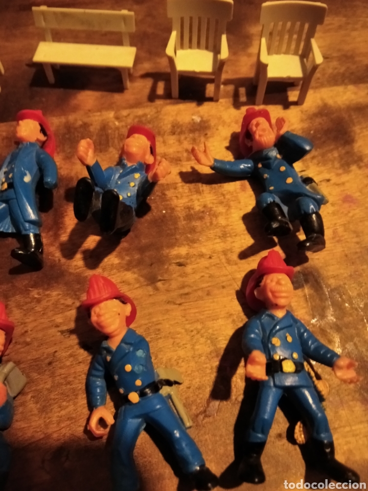 Juguetes antiguos Exin: Exin west fire station - Foto 25