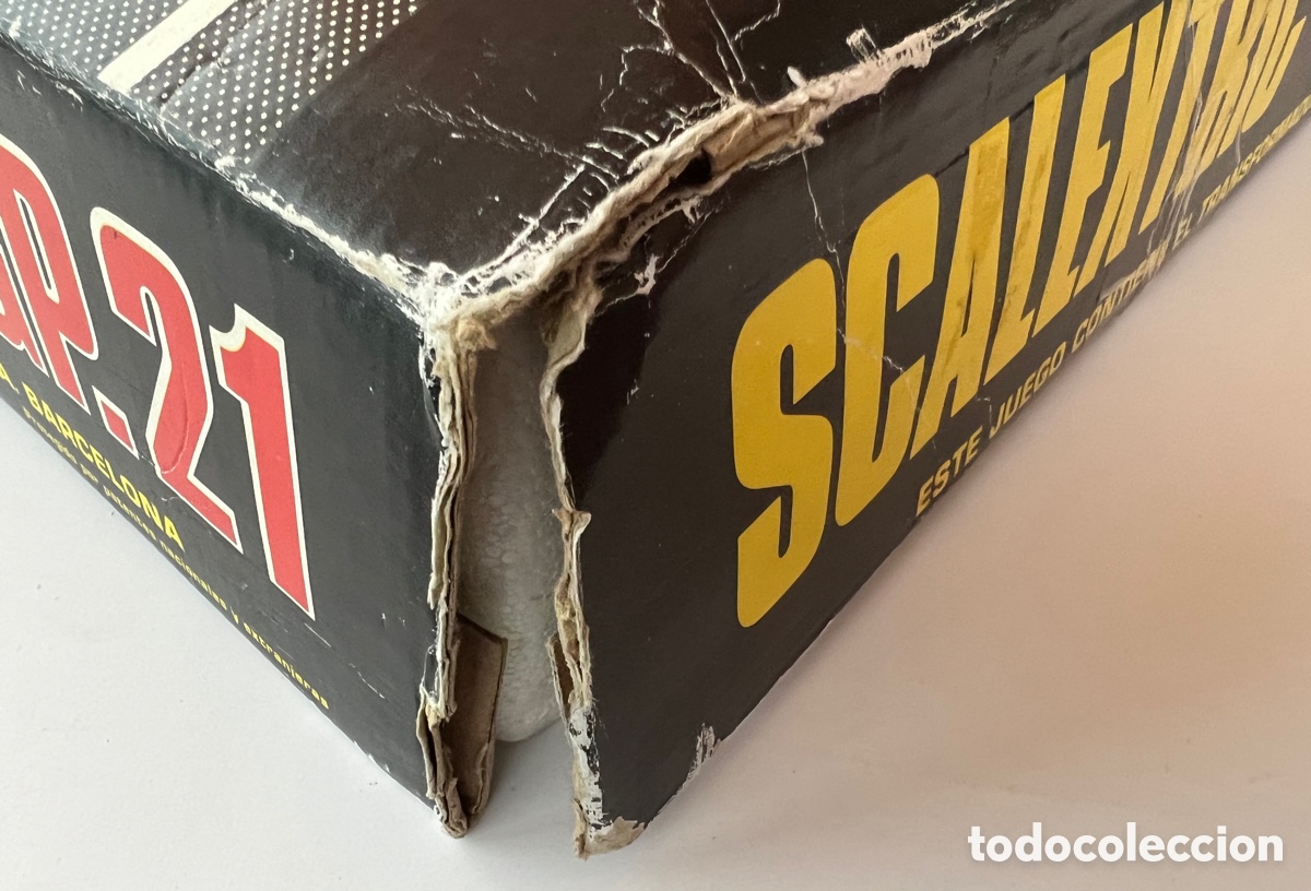 Juguetes antiguos Exin: Scalextric GP 21 completo - Foto 9