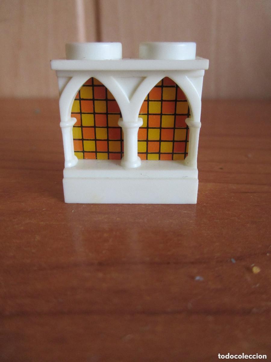 Juguetes antiguos Exin: EXIN CASTILLOS SERIE GOLDEN : 1 VENTANA CON VIDRIERA